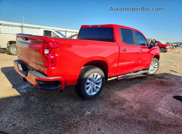 1GCPABEK4NZ528581 2022 CHEVROLET SILVERADO Red Задня права чверть