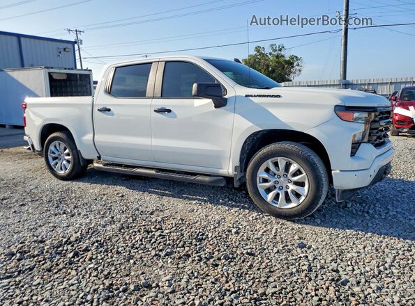1GCPABEK7RZ283829 2024 CHEVROLET SILVERADO Белый Передняя правая четверть