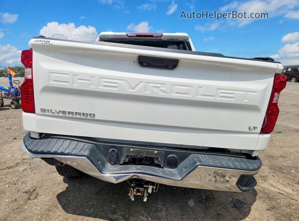1GCPDKEK9NZ639540 2022 CHEVROLET SILVERADO White უკანა ხედი