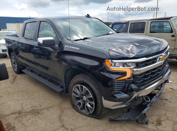 1GCPKKEK7SZ224170 2025 CHEVROLET SILVERADO Черный Передняя правая четверть
