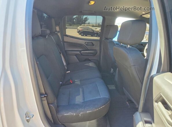 1GCPSBEK7P1231299 2023 CHEVROLET COLORADO White Rear seats view