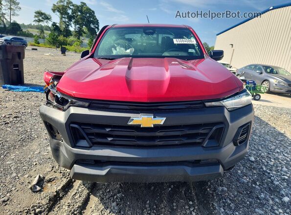 1GCPSBEK8S1197902 2025 CHEVROLET COLORADO Red Widok z przodu