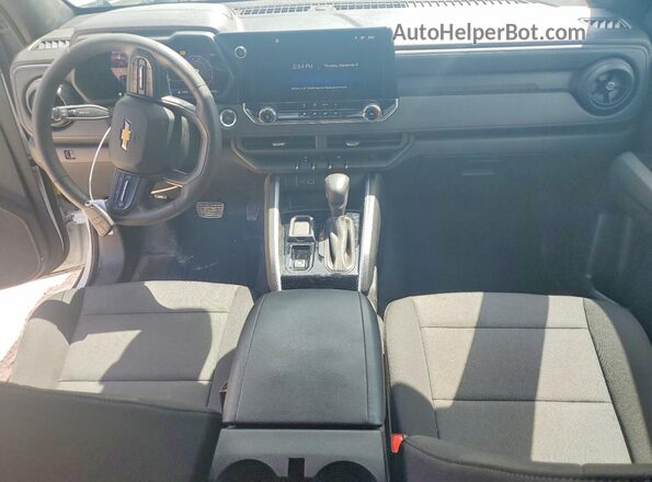 1GCPSBEKXS1167851 2025 CHEVROLET COLORADO White წინა პანელის ხედი