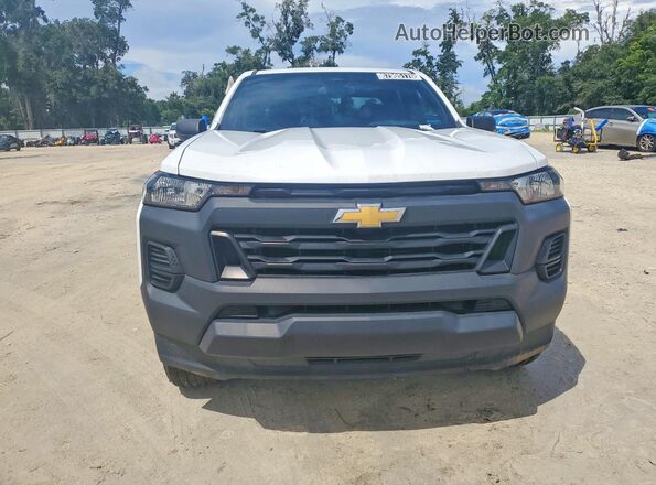 1GCPSBEKXS1167851 2025 CHEVROLET COLORADO White წინა ხედი