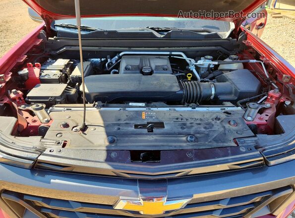 1GCPSCEK5R1294989 2024 CHEVROLET COLORADO Red Widok wnętrza z tyłu