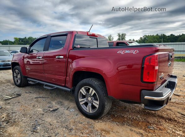 1GCPTCE16H1207698 2017 CHEVROLET COLORADO Red Trasero izquierdo