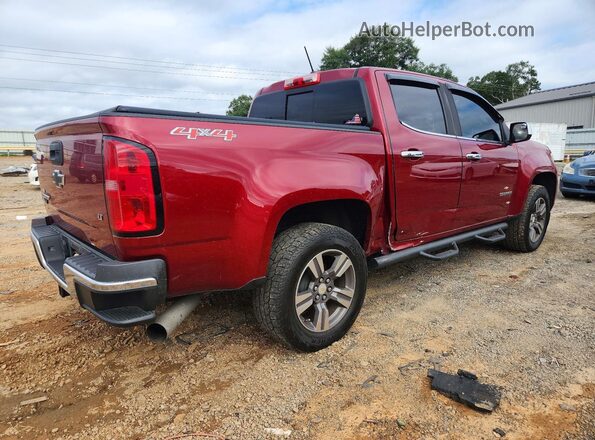1GCPTCE16H1207698 2017 CHEVROLET COLORADO Red Trasero derecho