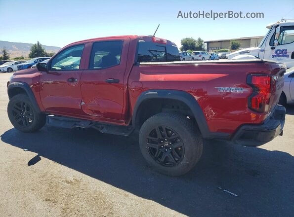 1GCPTEEK6S1167585 2025 CHEVROLET COLORADO Красный Задняя левая четверть