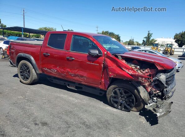 1GCPTEEK6S1167585 2025 CHEVROLET COLORADO Красный Передняя правая четверть