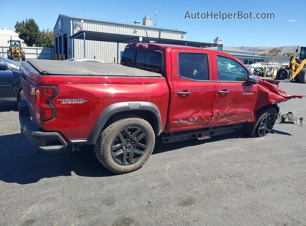 1GCPTEEK6S1167585 2025 CHEVROLET COLORADO Красный Задняя правая четверть