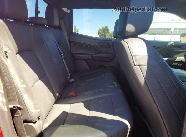 1GCPTEEK6S1167585 2025 CHEVROLET COLORADO Красный Вид задних сидений