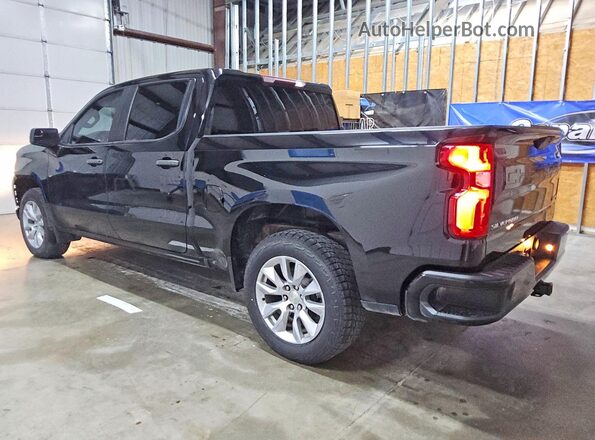 1GCPWBEK4NZ140493 2022 CHEVROLET SILVERADO Black Tył lewy