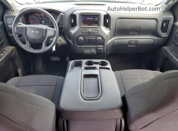 1GCPWBEK5MZ192097 2021 CHEVROLET SILVERADO White Առջևի վահանակի տեսք