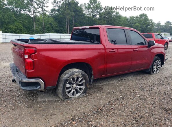 1GCPWCED5KZ372541 2019 CHEVROLET SILVERADO Red Tył prawy
