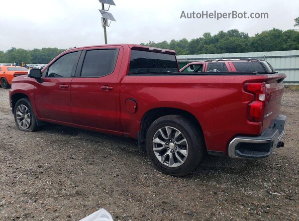 1GCPWCED5KZ372541 2019 CHEVROLET SILVERADO Red Tył lewy