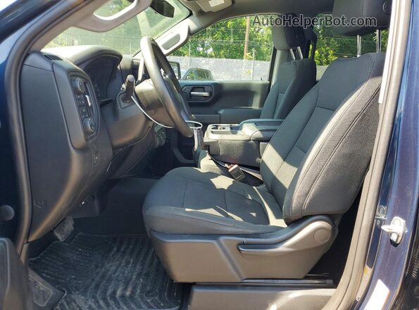 1GCPYBEH4LZ247426 2020 CHEVROLET SILVERADO Синий Вид салона спереди