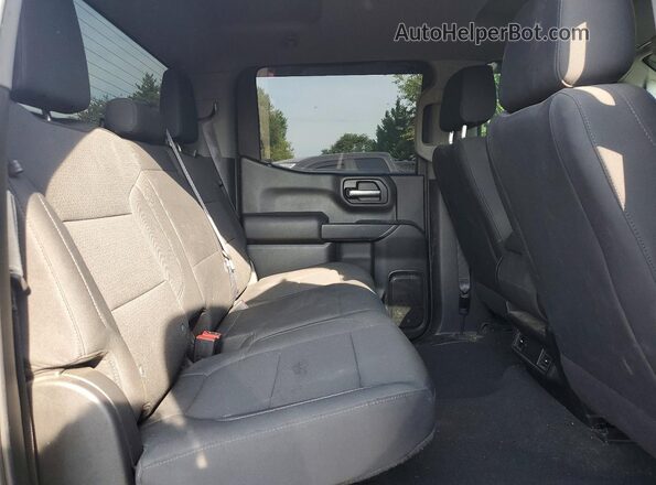1GCPYCEF6MZ298528 2021 CHEVROLET SILVERADO Gray Вид задніх сидінь