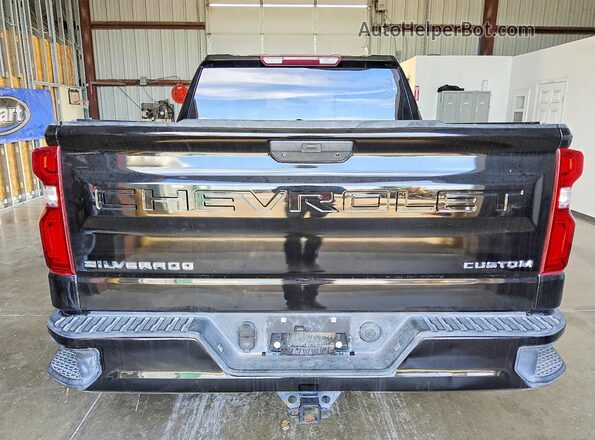 1GCPYCEH5MZ383586 2021 CHEVROLET SILVERADO Black Widok z tyłu