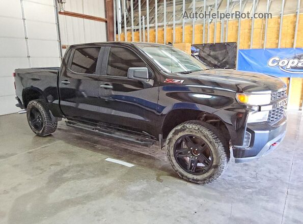 1GCPYCEH5MZ383586 2021 CHEVROLET SILVERADO Black Przód prawy