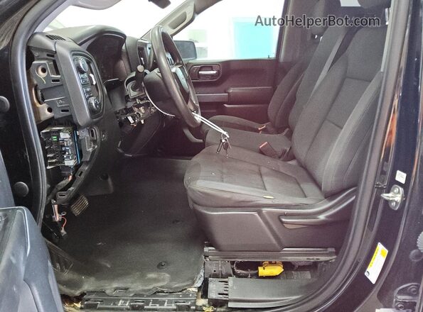 1GCPYCEH5MZ383586 2021 CHEVROLET SILVERADO Black 