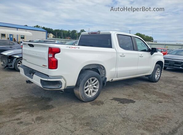 1GCPYEEK0MZ413357 2021 CHEVROLET SILVERADO White Հետևի աջ