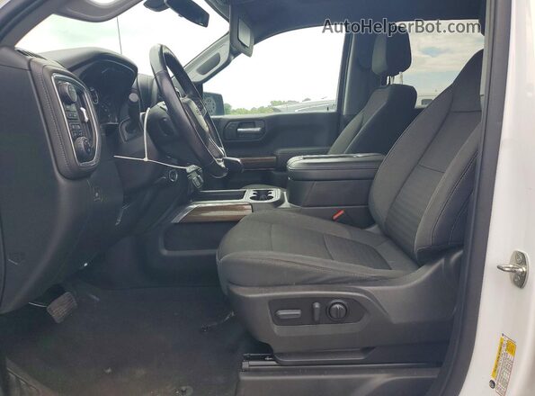 1GCPYEEK0MZ413357 2021 CHEVROLET SILVERADO White Սալոնի դիմացի տեսք