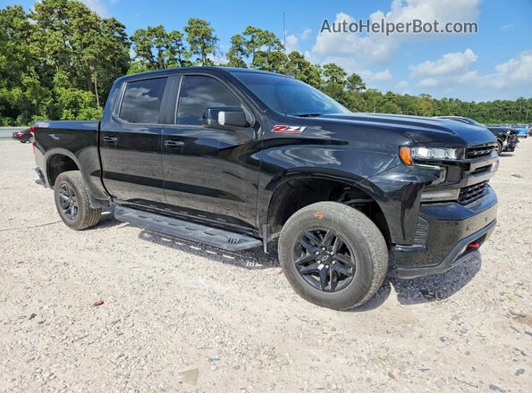 1GCPYFED2NZ196886 2022 CHEVROLET SILVERADO Black Передня права чверть