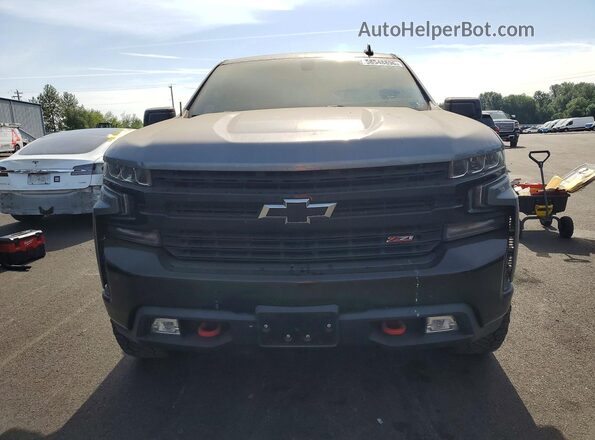 1GCPYFED8KZ356135 2019 CHEVROLET SILVERADO Charcoal Widok z przodu