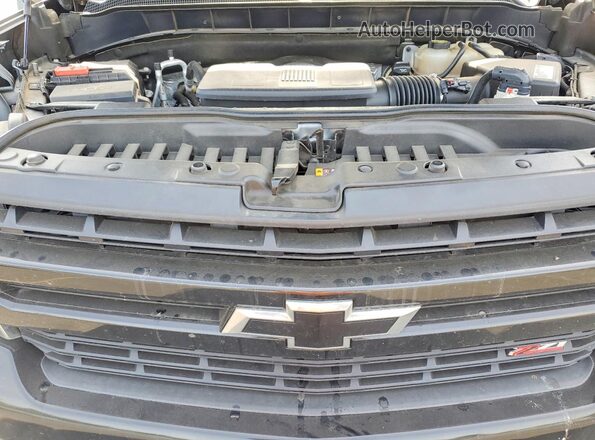 1GCPYFED8KZ356135 2019 CHEVROLET SILVERADO Charcoal Widok wnętrza z tyłu