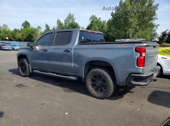 1GCPYFED8KZ356135 2019 CHEVROLET SILVERADO Charcoal Tył lewy