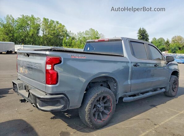 1GCPYFED8KZ356135 2019 CHEVROLET SILVERADO Charcoal Tył prawy