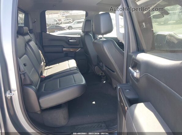 1GCPYFEL5MZ270579 2021 CHEVROLET SILVERADO Gray Vista de la etiqueta del VIN