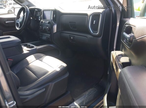 1GCPYFEL5MZ270579 2021 CHEVROLET SILVERADO Gray Vista interior delantera