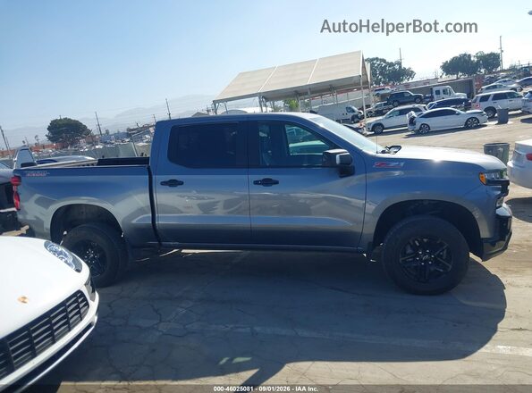1GCPYFEL5MZ270579 2021 CHEVROLET SILVERADO Gray Vista interior trasera
