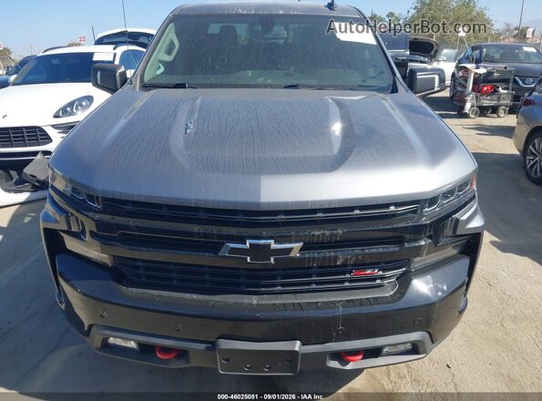 1GCPYFEL5MZ270579 2021 CHEVROLET SILVERADO Gray Vista del cuadro de instrumentos