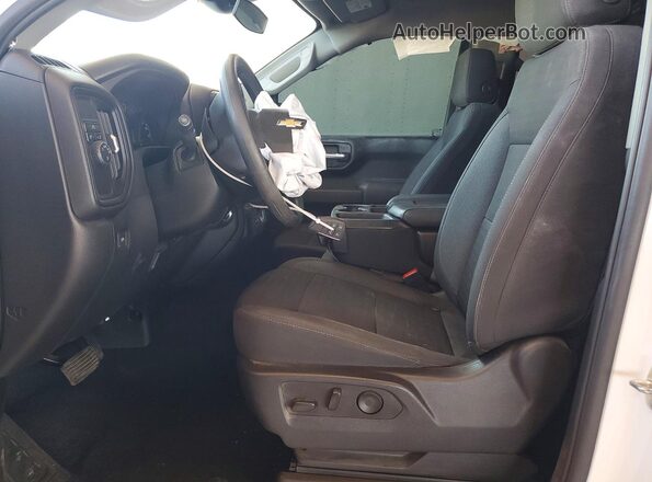 1GCRABEKXSZ193475 2025 CHEVROLET SILVERADO White წინა სალონის ხედი