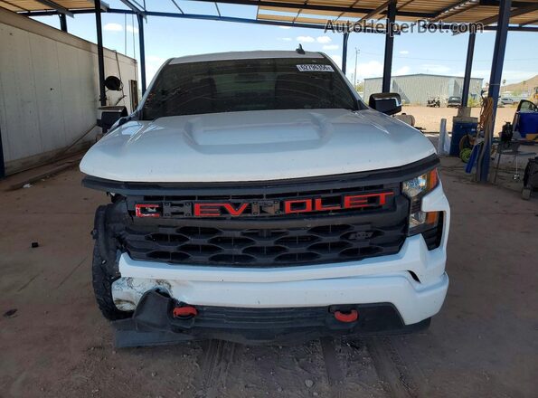 1GCRABEKXSZ193475 2025 CHEVROLET SILVERADO White წინა ხედი