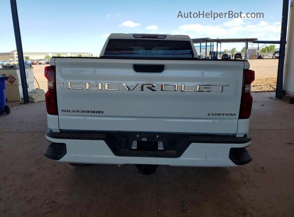 1GCRABEKXSZ193475 2025 CHEVROLET SILVERADO White უკანა ხედი