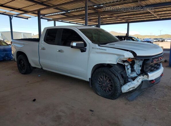 1GCRABEKXSZ193475 2025 CHEVROLET SILVERADO White წინა მარჯვენა