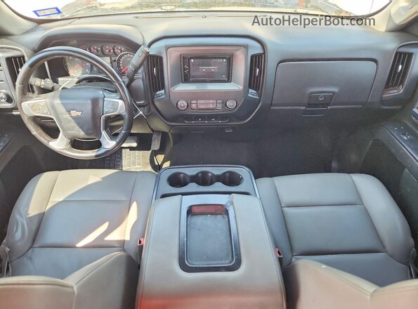 1GCRCNEH0GZ336683 2016 CHEVROLET SILVERADO Белый Вид панели приборов