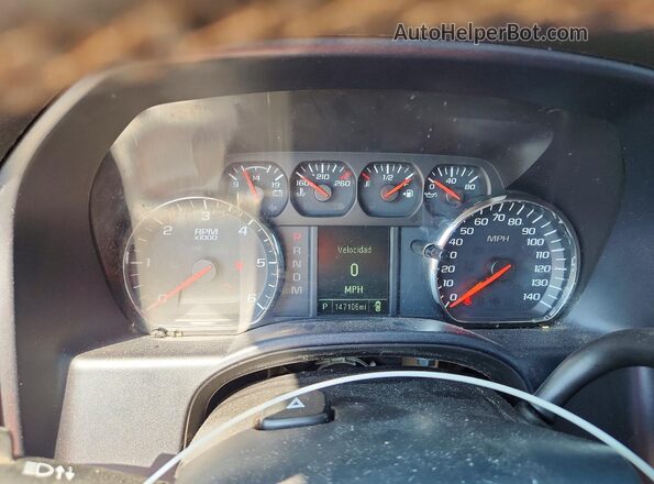 1GCRCNEH0GZ336683 2016 CHEVROLET SILVERADO Белый Вид щитка приборов