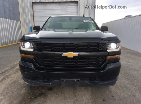 1GCRCPEC0JZ105063 2018 CHEVROLET SILVERADO Черный Вид спереди