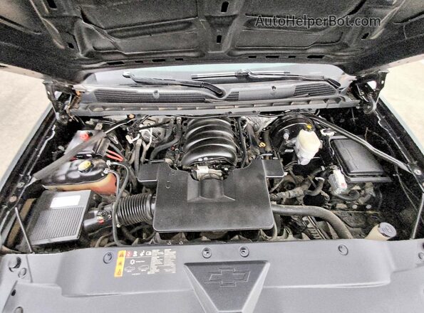 1GCRCPEC0JZ105063 2018 CHEVROLET SILVERADO Черный Вид задней части салона