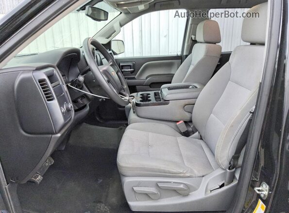 1GCRCPEC0JZ105063 2018 CHEVROLET SILVERADO Черный Вид салона спереди