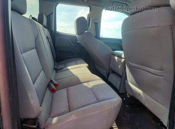 1GCRCPEC8JZ272772 2018 CHEVROLET SILVERADO Черный Вид задних сидений
