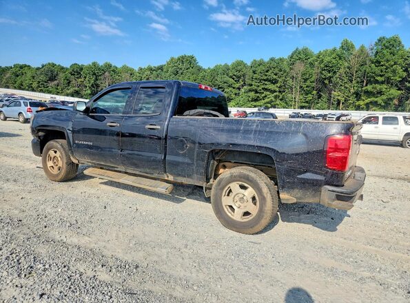 1GCRCPEC8JZ272772 2018 CHEVROLET SILVERADO Черный Задняя левая четверть