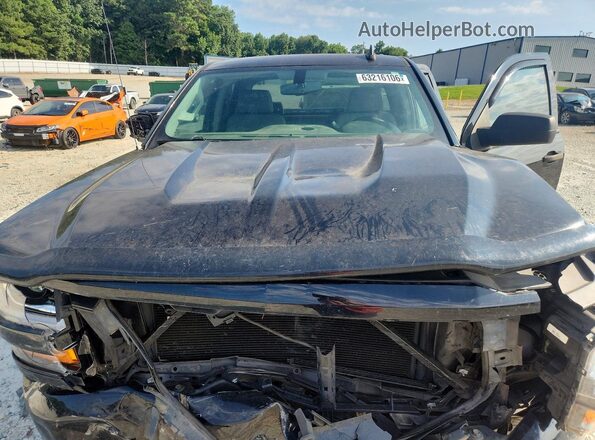 1GCRCPEC8JZ272772 2018 CHEVROLET SILVERADO Черный Вид задней части салона