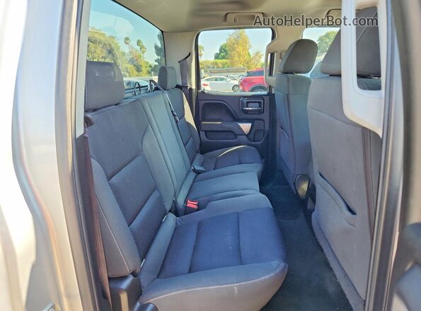 1GCRCREC0GZ269143 2016 CHEVROLET SILVERADO Silver Rear seats view