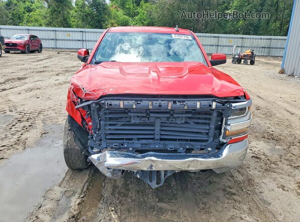 1GCRCREC2JZ124113 2018 CHEVROLET SILVERADO Red Դիմացի տեսք