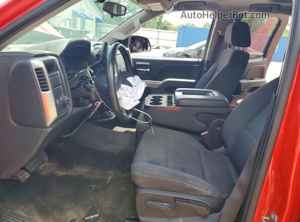 1GCRCREC2JZ124113 2018 CHEVROLET SILVERADO Red Սալոնի դիմացի տեսք
